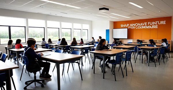 Découvrez le mobilier scolaire innovant de sdm pour collectivité